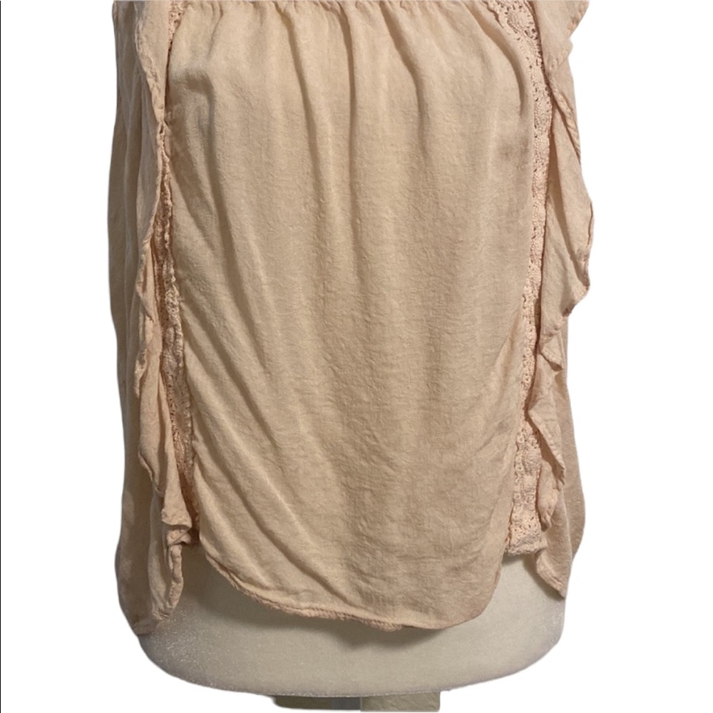 XHILARATION Ruffle Crop Tank top - Picture 3 of 8